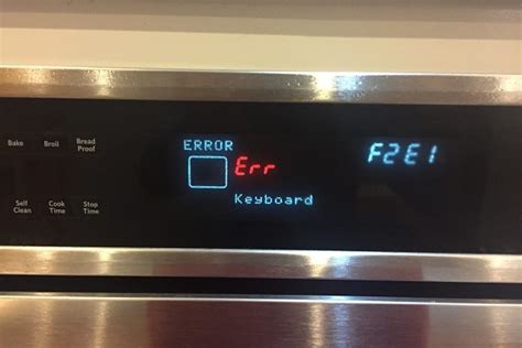 hotpoint stove f2 error